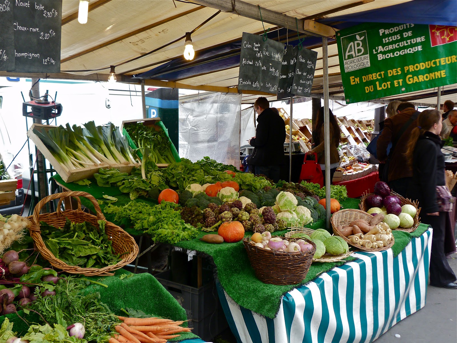 Marché des Batignolles Paris