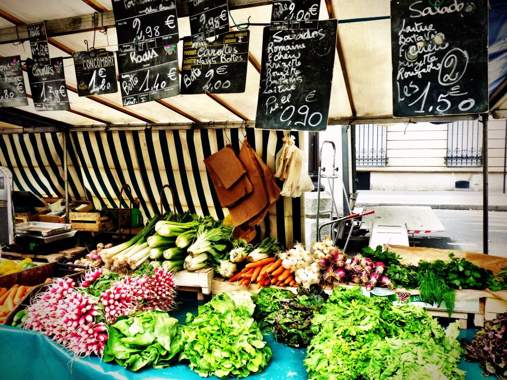 Marché de Saxe Breteuil Paris