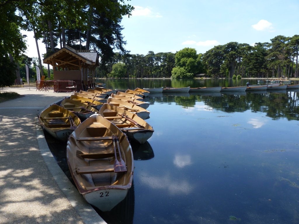 Les barques du Bois de Boulogne