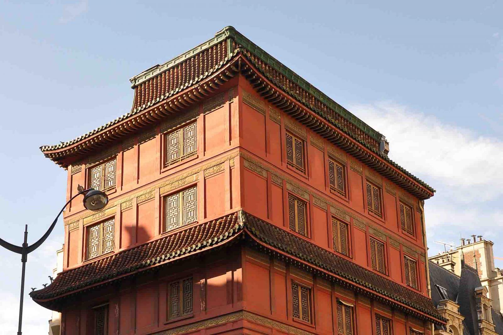 La maison Loo : une pagode chinoise e Paris